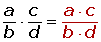 Multiplicación de fracciones